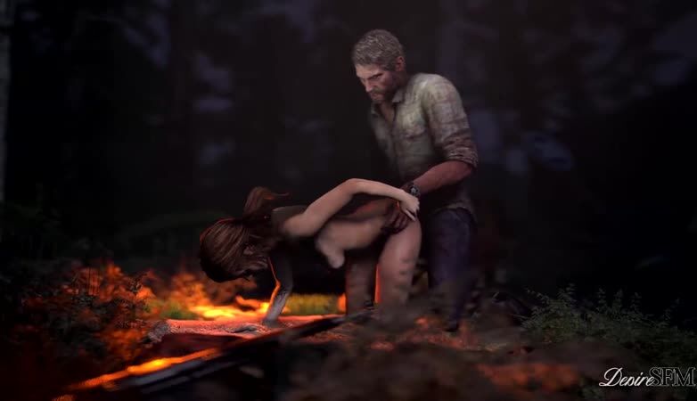 Джоэл трахает Элли Last of Us Porn Sex Blowjob HD 18 Порно